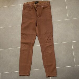 Paige Denim Coated Skinny Jean